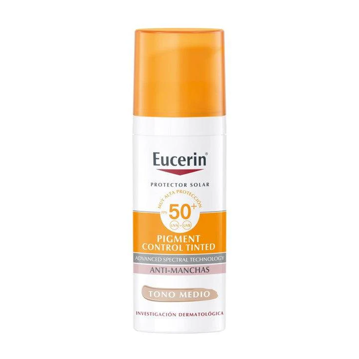 Protector Solar Pigment Control Antimanchas Tono Medio SPF50 50ml EUCERIN®