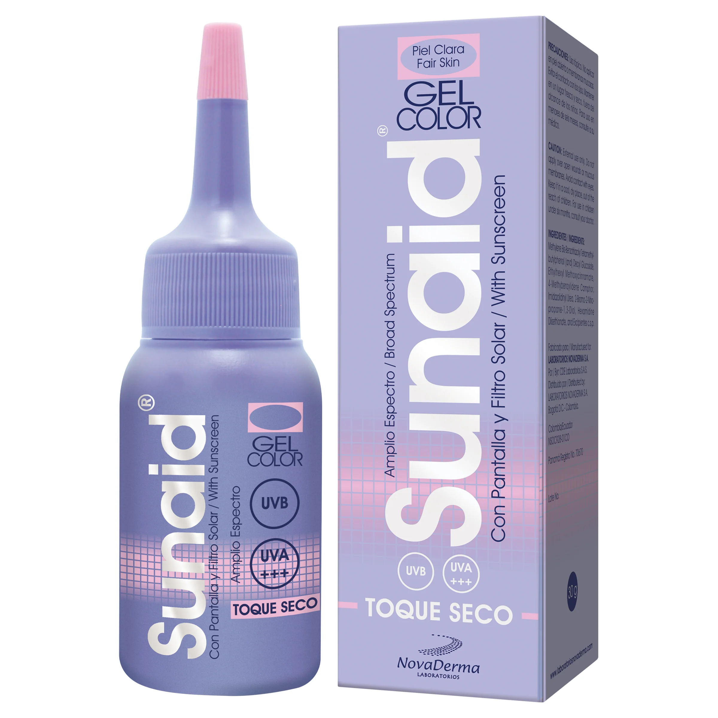 Gel Color Piel Clara 30gr NOVADERMA®