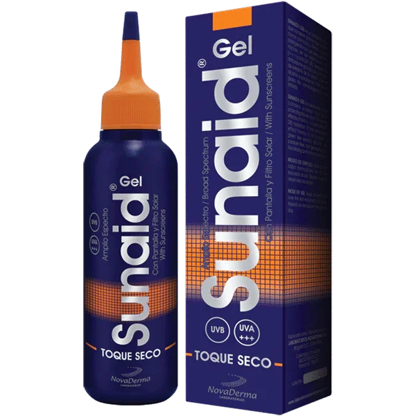 Sunaid Gel Protector Solar Toque Seco 100g NOVA-DERMA®