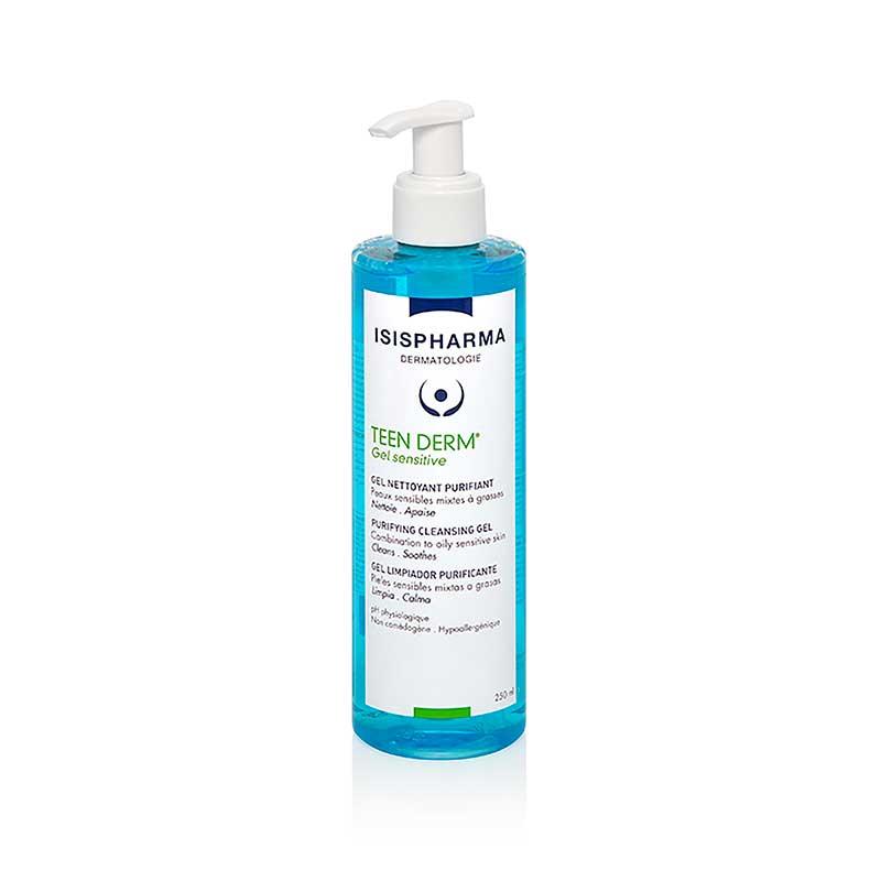 Teen Derm Sensitive Gel Limpiador 250ml ISISPHARMA®