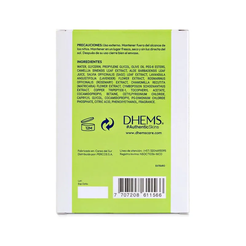 Toallitas Desmaquillantes 30 Unidades DHEMS® - Image 3