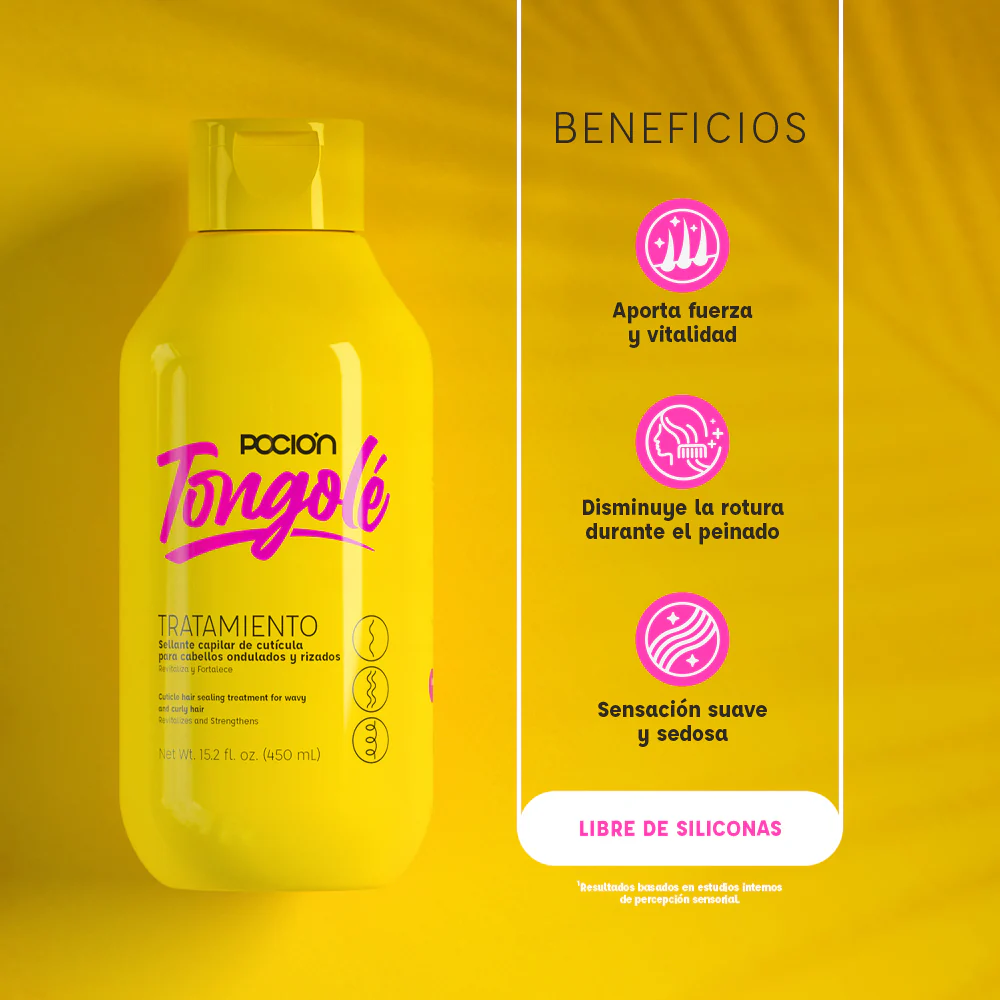 Tratamiento para Rizos Tongolé 450ML LA POCION - Image 3