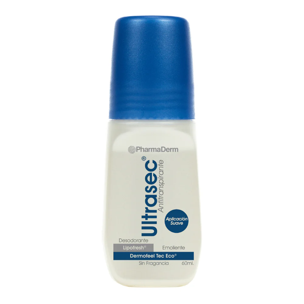 Ultrasec Roll ON Desodorante 60ml PHARMADERM® - Image 2