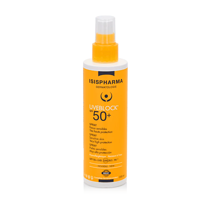 Uveblock Protector Solar SPF50+ en Spray 200ml ISISPHARMA®