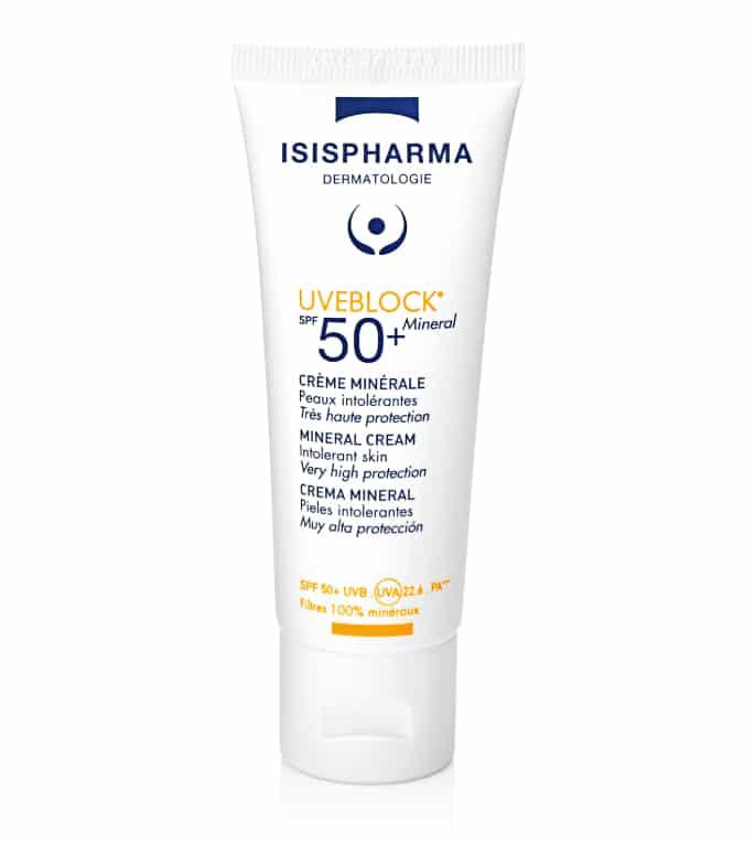 Uveblock Protector Solar SPF50+ Mineral Invisible 40ml ISISPHARMA®