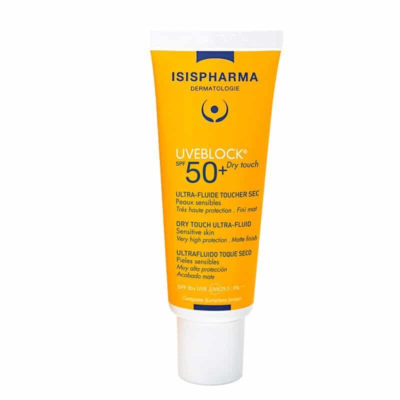 Uveblock SPF50+ Dry Touch Protector Solar 40ml ISISPHARMA®