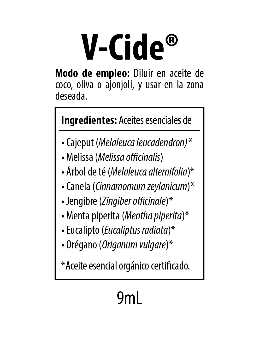 V-Cide Aceites Esenciales 9ml NUTRABIOTICS® - Image 3