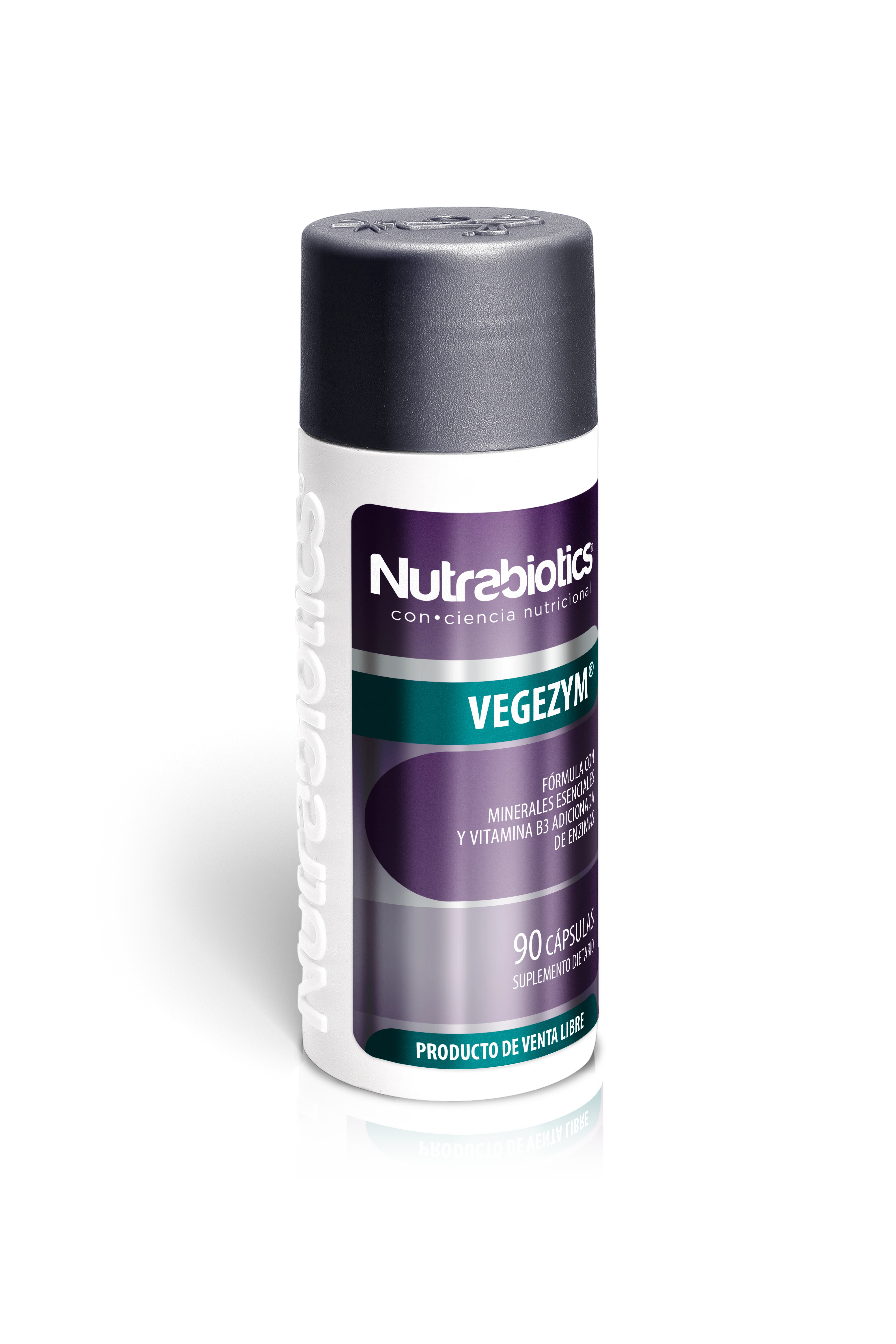 Vegezym Suplemento Dietario 90 Cápsulas NUTRABIOTICS®