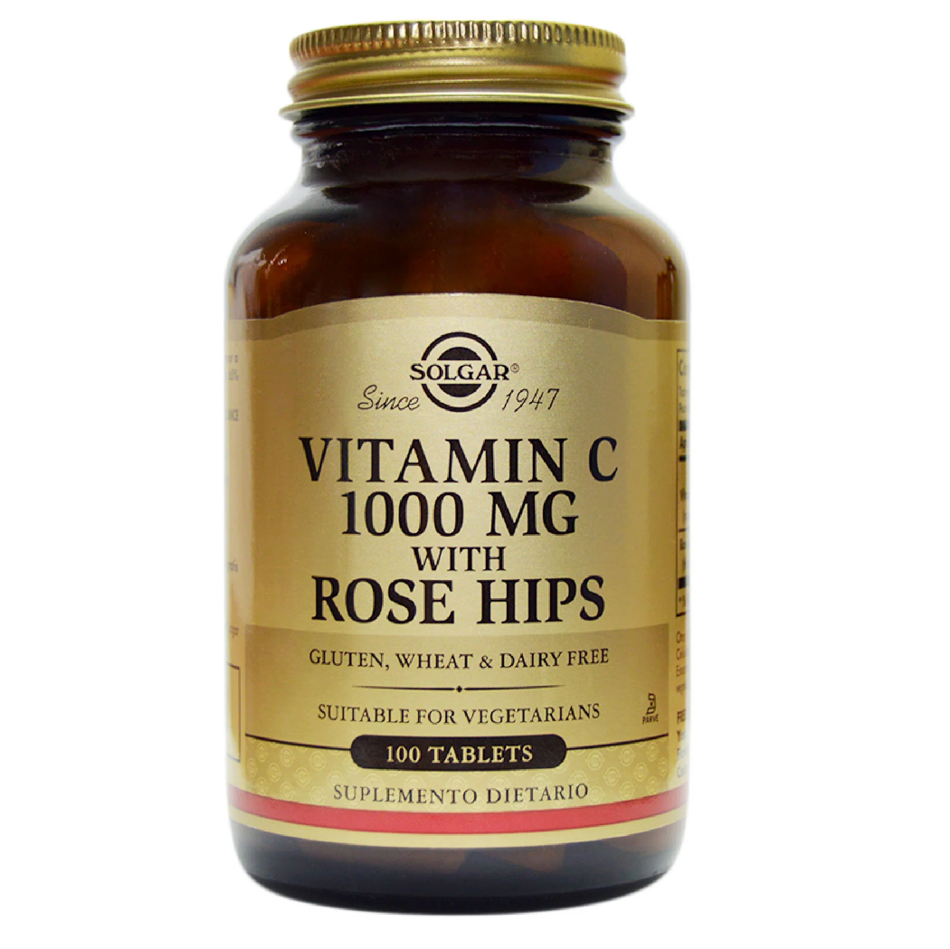 Vitamina C con Rose Hips Suplemento Dietario 100 Tabletas HEEL®